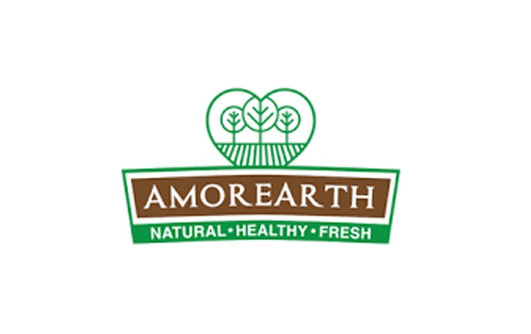 Amorearth Jaggery Peanut Butter    Glass Jar  500 grams
